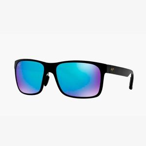 Maui Jim unisex polarized red sands sunglasses with black frame